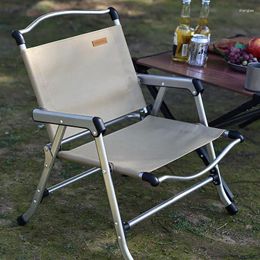 Camp Meubles Sunnyfeel Mountain extérieur chaise aviation en aluminium alliage pliable et portable de camping pêche à la plage