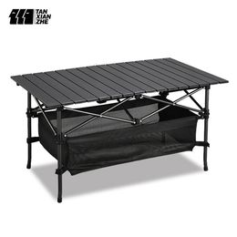 Kamp Meubels TANXIANZHE Outdoor Camping Aluminium Klaptafel Multifunctionele Draagbare Barbecue Picknick Kraam Groothandel 230605