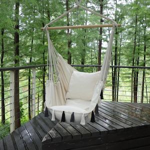 Hamac de jardin à pampilles, mobilier de camping, chaise de luxe, balançoire suspendue pour extérieur, intérieur, Patio, porche, décoration