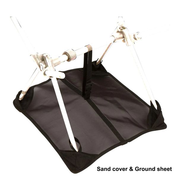 Meubles de camping Le tapis de sol anti-sable pour chaises de camping empêche les chaises de camping portables de s'enfoncer dans les sols mous 231018