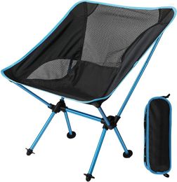 Camp Meubles Travel Chaise pliante Ultralime de haute qualité Portable Camping Camping Place Randonnée Pique-Nique Sage de pêche Outils