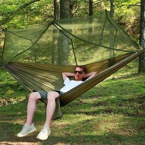 Camp Furniture Ultralight Camping Mosquito Net Hangock Set Go Swing met Double Person Outdoor Hunting Tourist