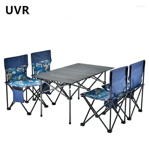 CAMP-meubels UVR Outdoor vouwtafels en stoelen Zet draagbare draagbare slijtage-resistente reis omelet tafel camping