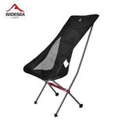 Mobilier de camp Widesea Camping pêche Chaise pliante touristique plage Chaise Longue pour se détendre pliable loisirs voyage 231012