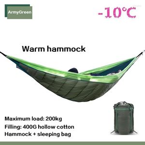 Camp Furniture Winter Warm Slaapzak Hangmat Underquilt Warmer Under Quilt Deken voor camping buiten