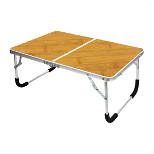 Meubles de camping avec poignée Table pliante de voyage facile à nettoyer Camping en plein air jardin cuisine plage léger barbecue portable fête robuste