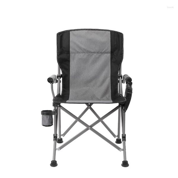 Meubles de Camp Wman grande capacité rangement de poche latérale cour jardin chaise pliante chaises pliantes d'extérieur tabouret de Camping