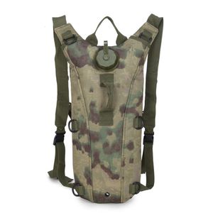 Camp Kitchen 3L Hydratation Vessie d'eau Sport de plein air Sac de cyclisme Sac à dos Militaire Tactique Camouflage Alpinisme 230909