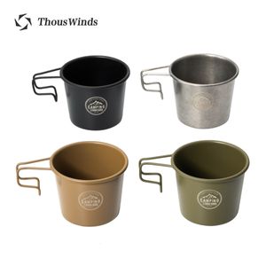 Camp Kitchen Mille vents 350ML tasse de Camping tasse vaisselle en plein air ustensiles de pique-nique touristique thé café Sierra ensemble ustensiles de cuisine fournitures de randonnée 230425