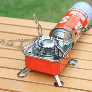 Camping Gas Stove Mini chauffage de cuisine ustensiles de cuisine extérieure Coimeur portable Picnic Barbecue BBQ 240306