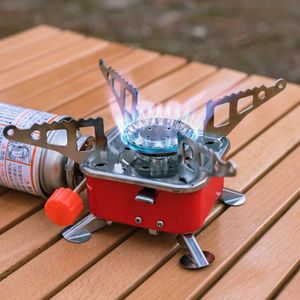 Camping Gasfornuis Outdoor Elektronische Ontsteking Kachels Outdoor Gasfornuis Vuurkracht Camping Wandelen Oven Gasfornuis 231225