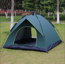 Tianshan Camel Nieuwe kampeertent Outdoor tent 3-4 personen Automatische dubbellaagse tent Outdoor snel openende draagbare tent