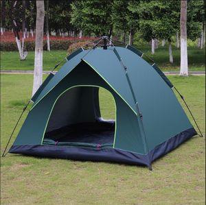 Tianshan Camel nouvelle tente de Camping tente extérieure 3-4 personnes tente Double couche automatique tente extérieure Portable à ouverture rapide
