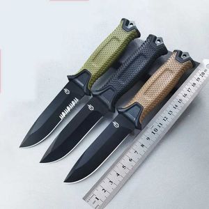Camping Hunting Couteaux Classic Outdoor Survival and Auto-Defense Tactics Direct Wildderness Otintflorils Portable Outils Military Camping Couteaux Camping Q240522