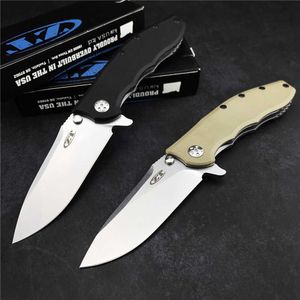 Camping Hunting Knives Zero Tolerance ZT0562 Tactical Folding Knife 5cr15mov Blade G10 Handle Outdoor Hunting Camping Knife Edc Multifunction Tools P230506