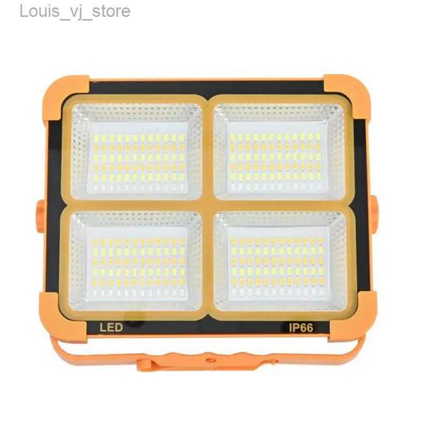 Linterna de camping Luz solar Foco recargable solar 4 modos Linterna de camping Lámpara de tienda impermeable portátil para pesca al aire libre Capmping YQ231205