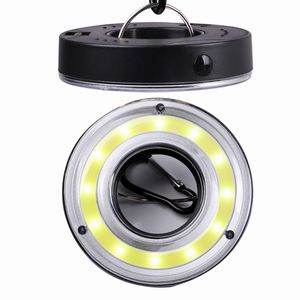 Luz de camping, luces alimentadas para tienda, linterna con gancho, luz para tienda de campaña, lámpara colgante, linterna portátil, bombilla LED, batería