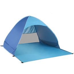 Camping extérieur lixada automatique pop-up pop up plage tente légère protection uv pêche cabane sèche abri 240419