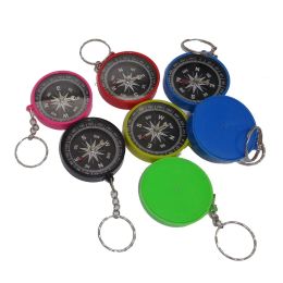 Camping Boussole En Plastique Party Favor Randonnée Navigation Premium Sports De Plein Air Randonnée Pointeur Pointant Guider Porte-clés JY18