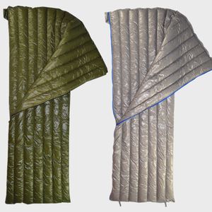 Camping warm Sleeping Bag 90% Goose Adult 200*73cm Envelope Type Ultralight Portable Sliping Down Sleeping Bags 3 Season