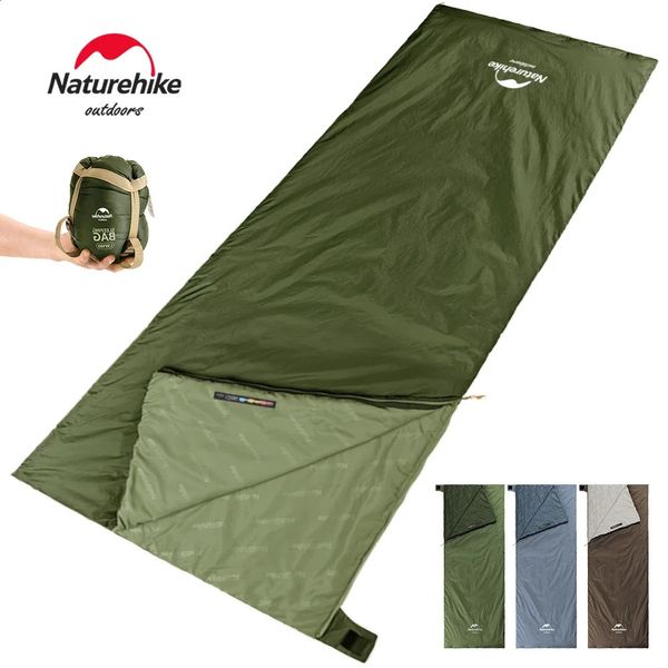 Sac de couchage de camping LW180 Enveloppe portable Randonnée extérieure ultra-légers imperméable Backpacking Cotton Sleeping 240408