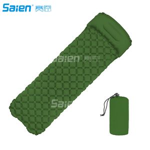 Matelas de couchage de camping, meilleur tapis gonflable ultraléger pour sac à dos, randonnée, voyage, matelas pneumatique compact et léger, camp isolé.