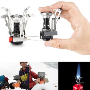 Camping Stoves Folding Outdoor Gas Stove Portable Furnace Cooking Picnic Split Stoves Cooker Burners