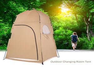 Tente de camping Portable de douche extérieure salle de bain changeant de salle d'ajustement abri de plage de plage tentes de toilette et abris 5273044