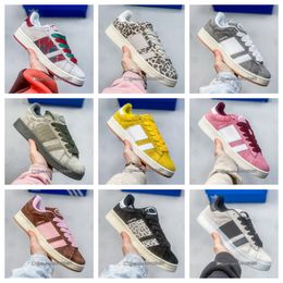 Campus 00s Designerschoenen met luipaardprint voor heren Dames Donkergroen Cloud White Better Scarlet Crystal Core Zwart Dhgate campus Originele schoensneakers Outdoor joggen