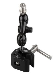 CAMVATE Krabklem Mini-balhoofdcamerahouder met 58quot buitendraad fr Microfoons8510442
