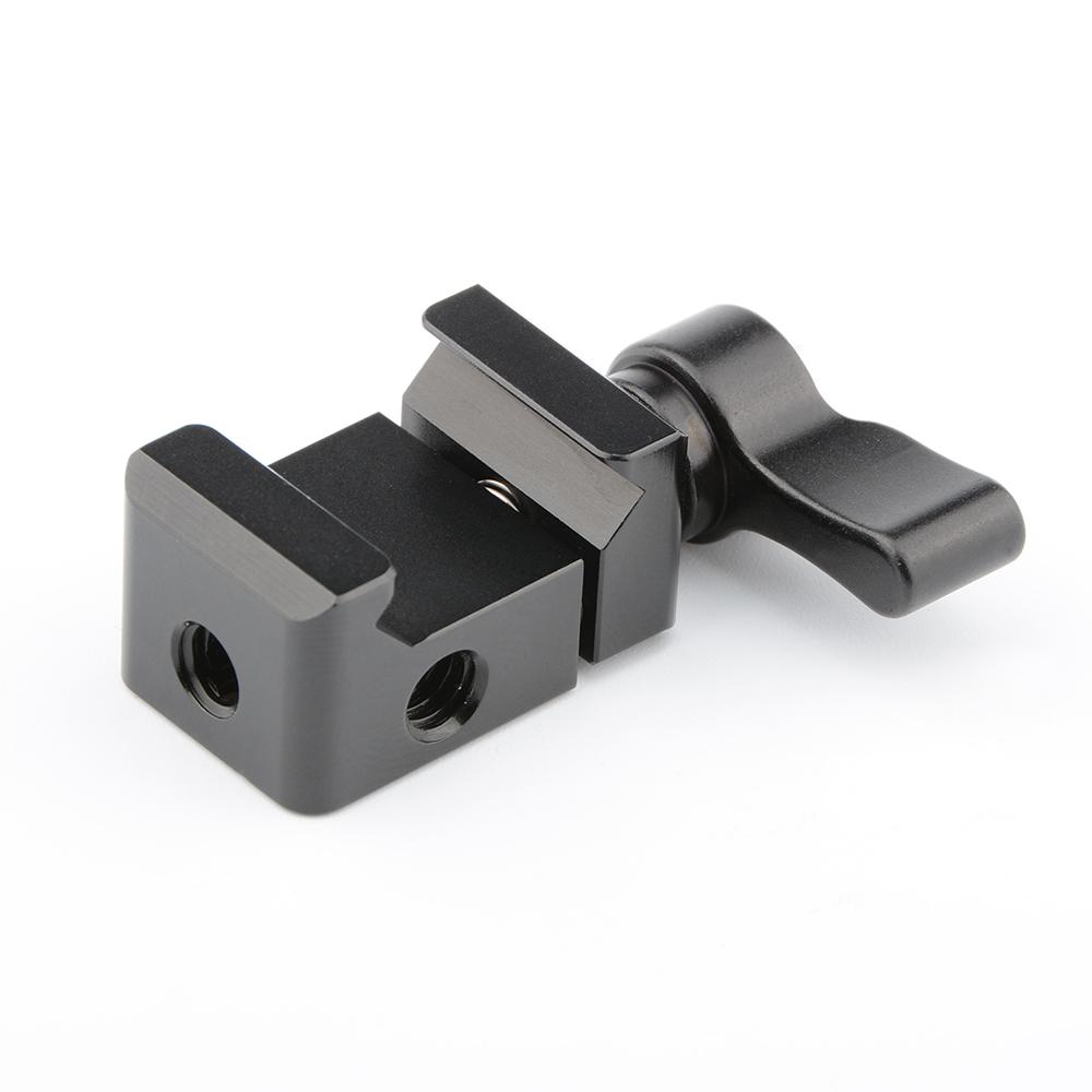 CAMVATE Standard NATO Rail Clamp Quick Release Swat Rail Clamp With 1/4"-20 Mounting Points Item Code: C2436