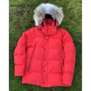 Can 2024 Winter Canada Puffer Vestes Men Designer Real Coyote Fur Outdoor Brillbreaker Jassen Sweat à capuche d'extérieur Fourre Manteau Down Veste Mabinement HIVER Parka 4860