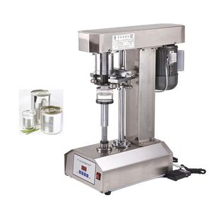 Can Sealing Machine Food Canning Capping Machine Stainless Steel Automatic Ring-pull Tinplate Cans Seamer