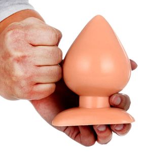 Kan kleine / grote anale plug stimulatie stimulator dilatator gay sexy speelgoed Buttplug dildo dubbel gebruik productwinkel vastmaken.