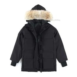 Canad Goose Chaqueta para hombres Down Parkas Men's Womans Down Parkas Puffer Chaqueta Canda Goose Long Canadas Goose Maple Leaf Down Jacket 880 171