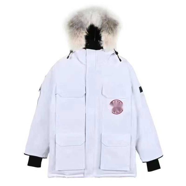 Canada Doudoune Designer Mens Parka Down Jackets Jassen Outdoor Winter Big Fur Coat con capucha Manteau Chaquetas Venta caliente