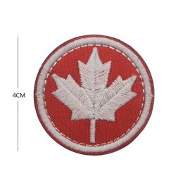 Patches bordados de bandera de Canadá Mapas de hojas de arce Canadian Patches Militar