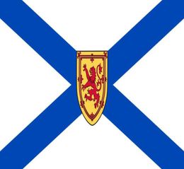 Canada Drapeau de la Nouvelle-Écosse 3ft x 5ft Banner en polyester volant 150 90cm Flag personnalisé Outdoor4152150