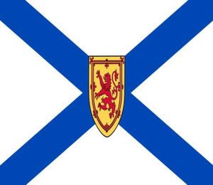Canada Drapeau de la Nouvelle-Écosse 3ft x 5ft Banner en polyester volant 150 90cm drapeau personnalisé Outdoor7898211