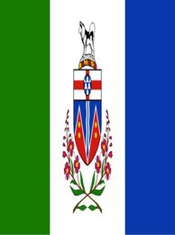 Bandera de Canadá de Yukon Banner de poliéster de 3 pies x 5 pies Volando 150 90cm Bandera personalizada al aire libre8066726