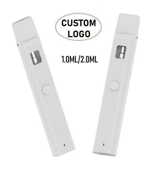 Canada Allemagne USA EU Pays-Bas Tchèque Custom Logo Logo Disposable Vape Pen C15 1,0 ml 2,0 ml Réservoir d'huile vide D8 D9 HHC Préchauffer USB Dispositif de recharge en céramique Pod de bobine en céramique