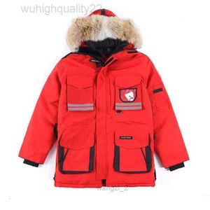 Canada High Quality Men's Big Down Jacket Puffer Outerwear Outdoor Casual Winter Parka Hinx L0SM