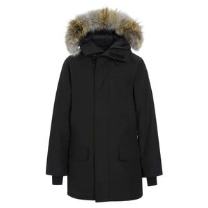 Canada Puffer Jackets Hommes Designer Real Wolf Fur Outdoor Wyndham Coupe-vent Jassen Vêtements d'extérieur à capuche Fourrure Mantea A W Vente en gros 2 pièces 10% de réduction C