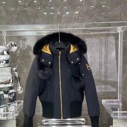 Agencia de compra de Canadá para la chaqueta de munas de invierno de la chaqueta gruesa con capucha de la pareja de ropa para hombres