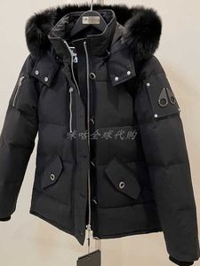 Agence d'achat du Canada pour l'hiver, veste à ciseaux pour élans, vêtements épais à capuche pour hommes, travail en couple, 9444