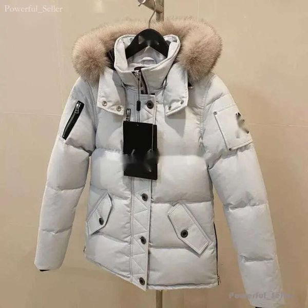 Agence d'achat du Canada pour les ciseaux d'orignaux d'hiver donnent une veste épaisse à capuche ciseaux par défaut argent vêtements pour hommes travail de couple 6139