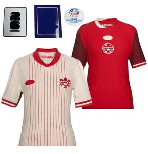 Canada voetbal jersey Maillot de foot 2024 Copa America Cup Kids Kit 2025 Canadian National Team voetbalshirt 24/25 Home Away versie Buchanan Davies David