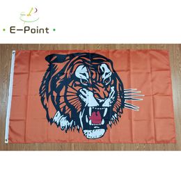 Canada WHL Medicine Hat Tigers Flag 3 * 5 pieds (90 cm * 150 cm) drapeaux en polyester bannière décoration volante maison jardin cadeaux de fête