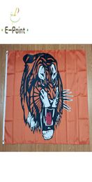 Canada Whl Medicine Hat Tigers drapeau 35ft 90cm150cm Polyester drapeau bannière décoration volant home jardin gifts festive1492988