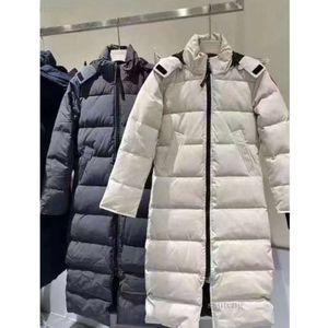 Canada femmes oies vestes longue bouffante hiver doudoune oie Parka manteau à capuche en plein air coupe-vent concepteur décontracté 814
